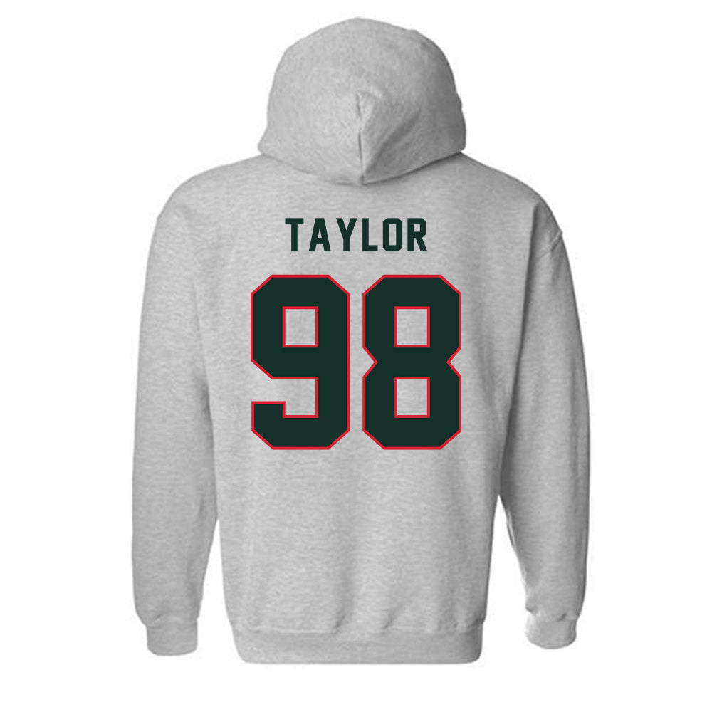 MVSU - NCAA Football : Derrick Taylor - Classic Shersey Hooded Sweatshirt-1