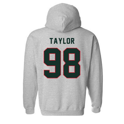 MVSU - NCAA Football : Derrick Taylor - Classic Shersey Hooded Sweatshirt-1