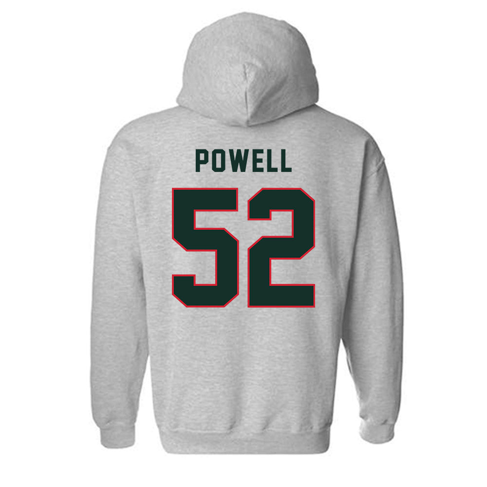 MVSU - NCAA Football : Austin Powell - Classic Shersey Hooded Sweatshirt-1