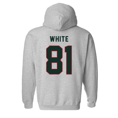 MVSU - NCAA Football : Christian White - Classic Shersey Hooded Sweatshirt-1