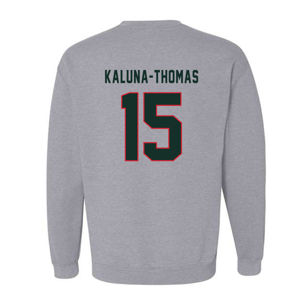 MVSU - NCAA Softball : Kelsey Kaluna-Thomas - Classic Shersey Crewneck Sweatshirt-1