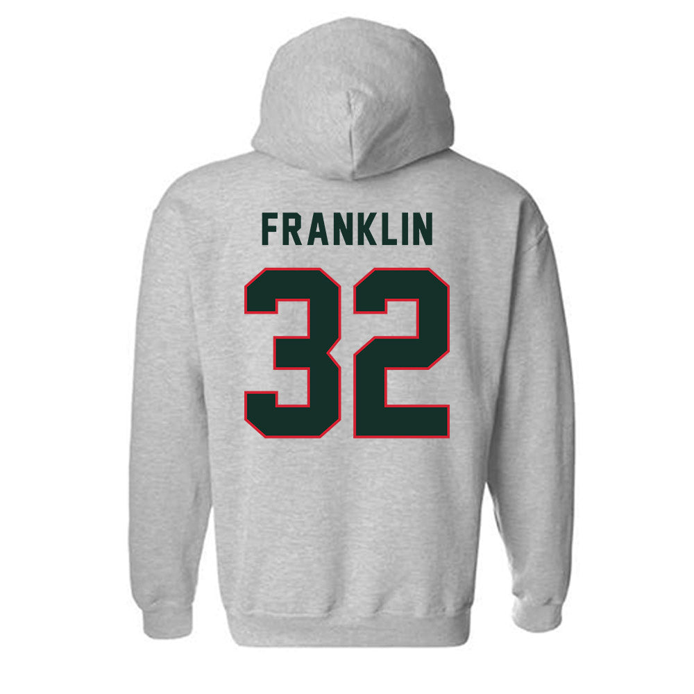 MVSU - NCAA Football : Douglas Franklin - Classic Shersey Hooded Sweatshirt-1
