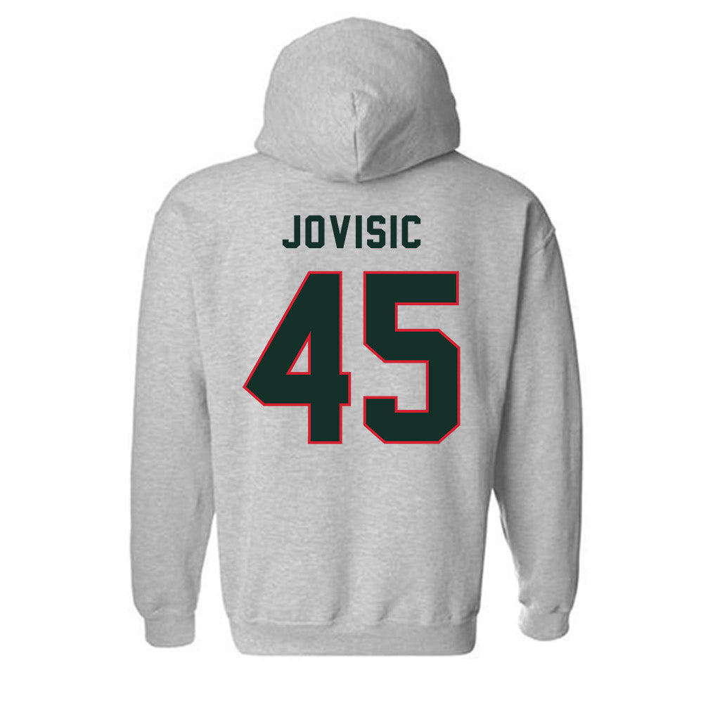 MVSU - NCAA Football : Marko Jovisic - Classic Shersey Hooded Sweatshirt-1
