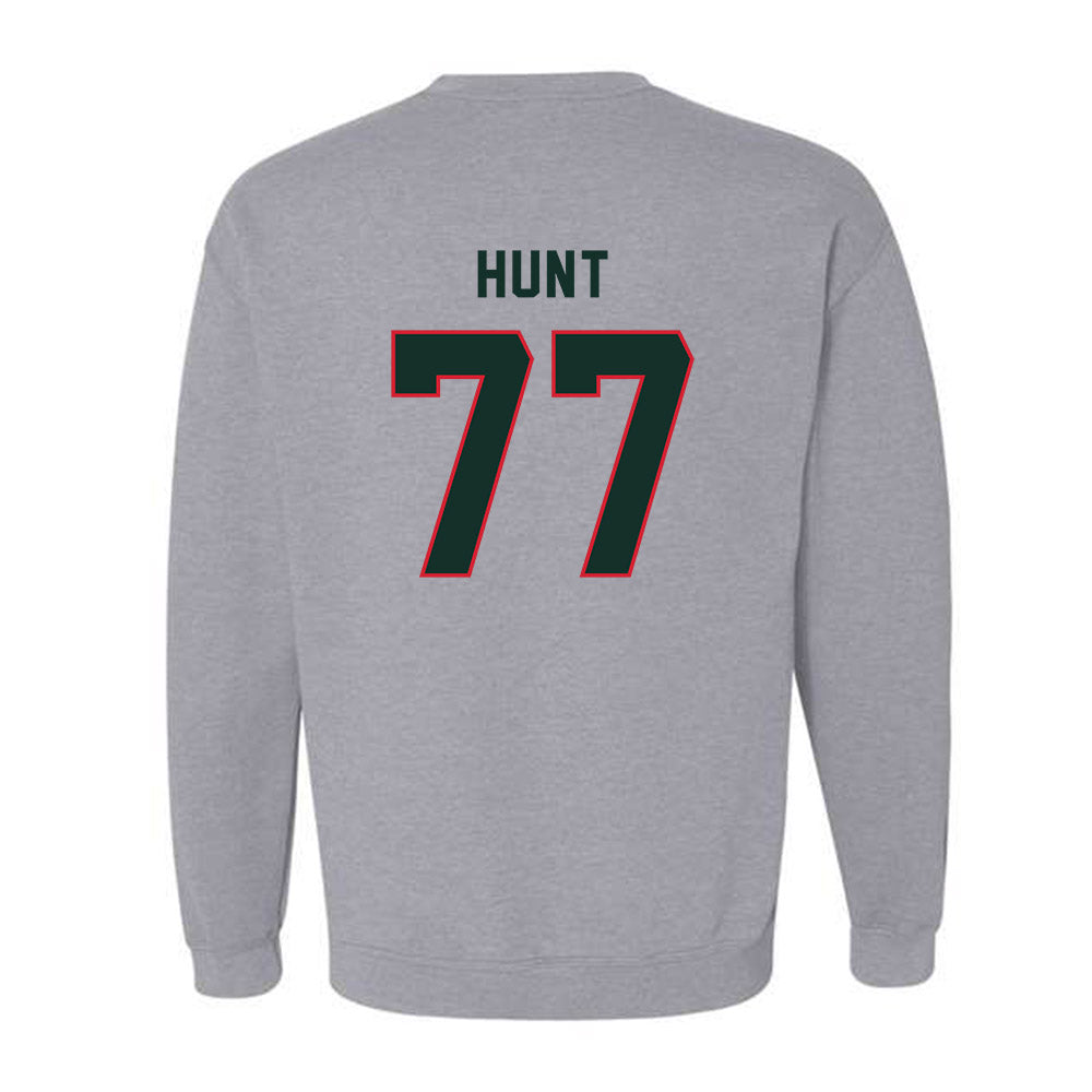 MVSU - NCAA Football : Tyler Hunt - Classic Shersey Crewneck Sweatshirt-1