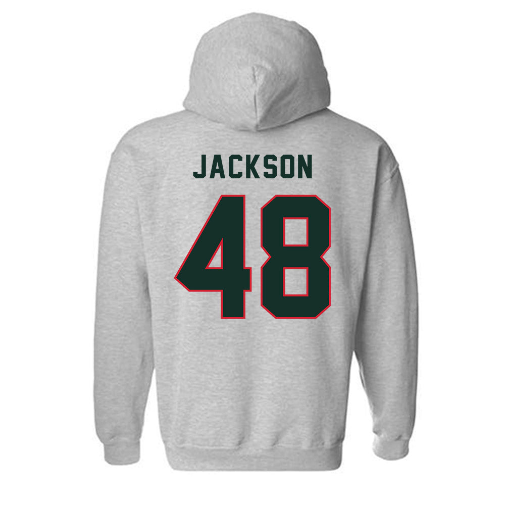 MVSU - NCAA Football : Phillip Jackson - Classic Shersey Hooded Sweatshirt-1