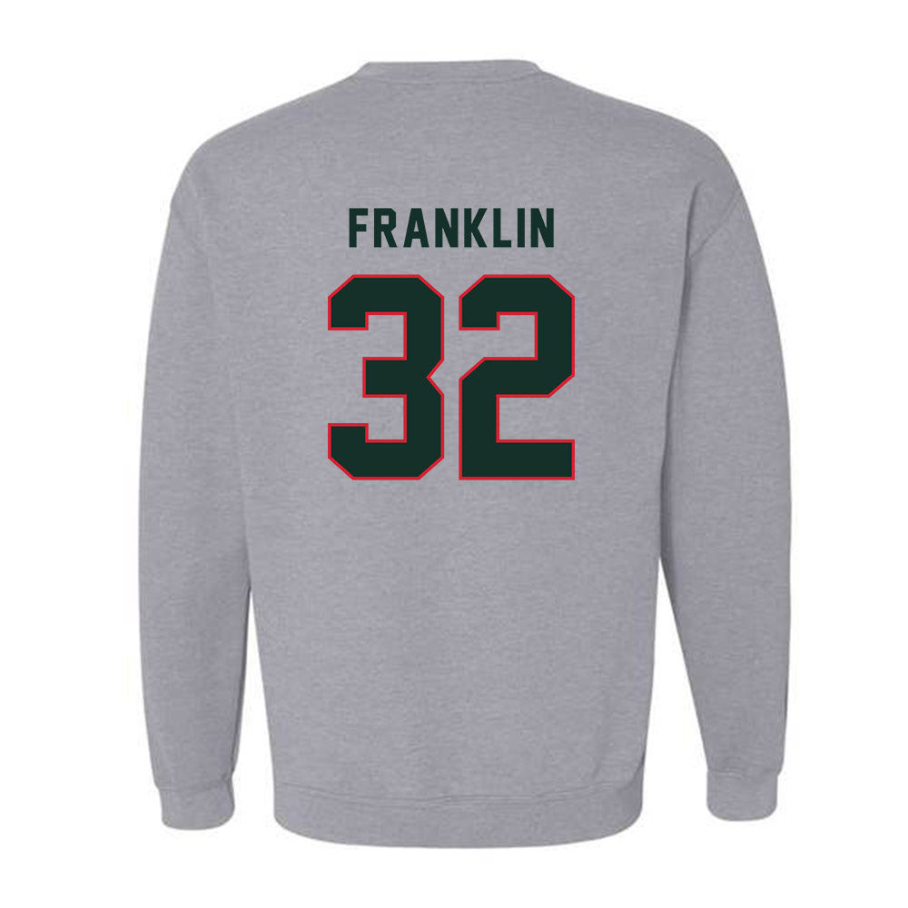 MVSU - NCAA Football : Douglas Franklin - Classic Shersey Crewneck Sweatshirt-1