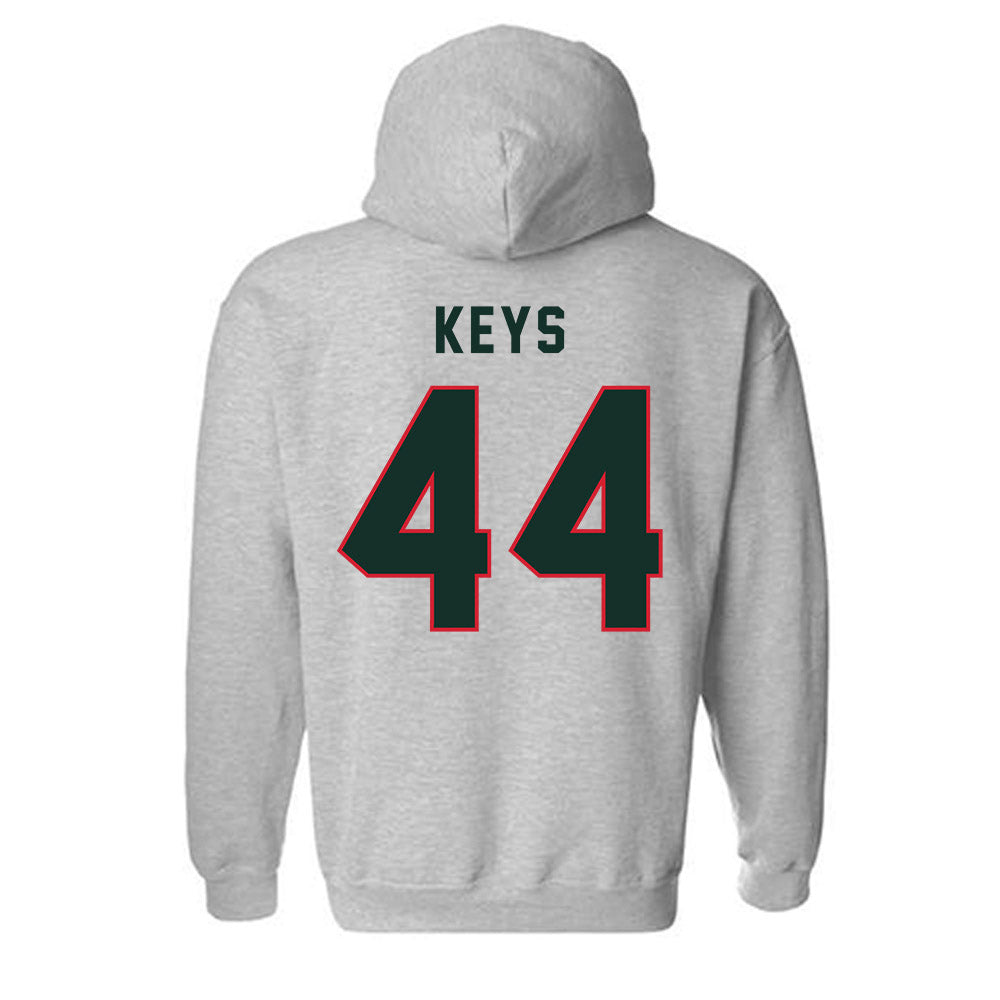 MVSU - NCAA Football : Byron Keys - Classic Shersey Hooded Sweatshirt-1