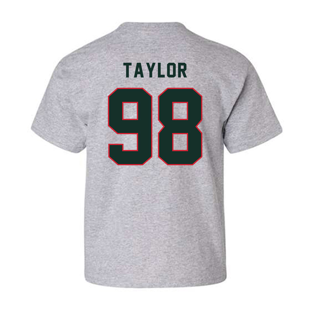 MVSU - NCAA Football : Derrick Taylor - Classic Shersey Youth T-Shirt-1