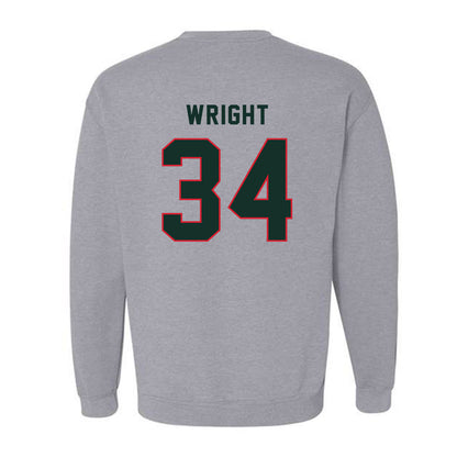 MVSU - NCAA Football : Jalen Wright - Classic Shersey Crewneck Sweatshirt-1