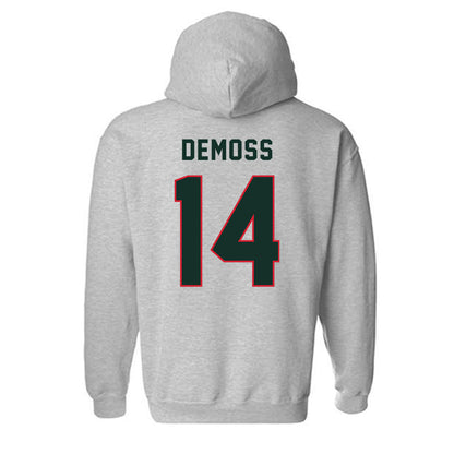 MVSU - NCAA Football : Dcameron DeMoss - Classic Shersey Hooded Sweatshirt-1