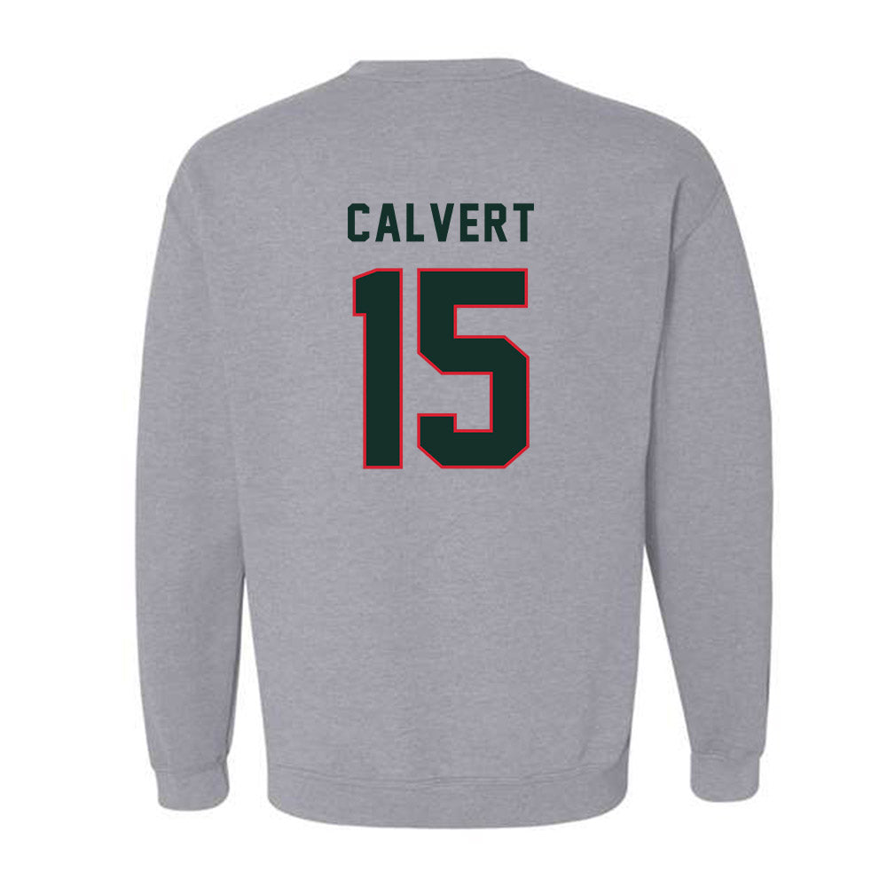 MVSU - NCAA Women's Volleyball : Jaazaniah Calvert - Classic Shersey Crewneck Sweatshirt-1