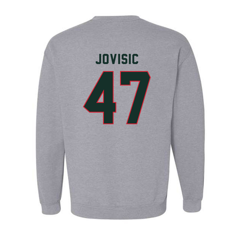 MVSU - NCAA Football : Marko Jovisic - Classic Shersey Crewneck Sweatshirt-1