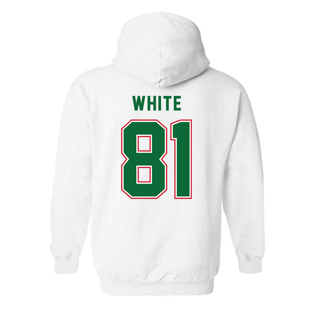 MVSU - NCAA Football : Christian White - Classic Shersey Hooded Sweatshirt-1