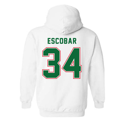 MVSU - NCAA Baseball : Angel Escobar - Classic Shersey Hooded Sweatshirt-1