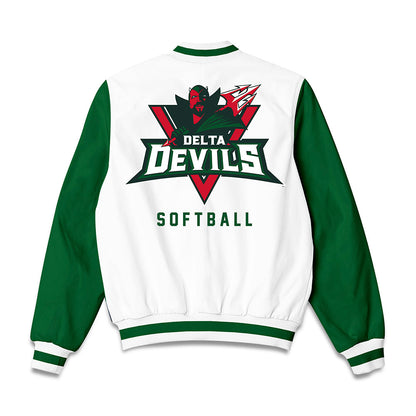 MVSU - NCAA Softball : Taylor Fuller - Bomber Jacket-1