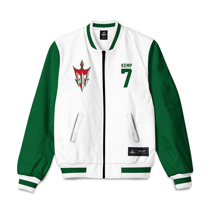 MVSU - NCAA Baseball : Malik Kemp - Bomber Jacket-0