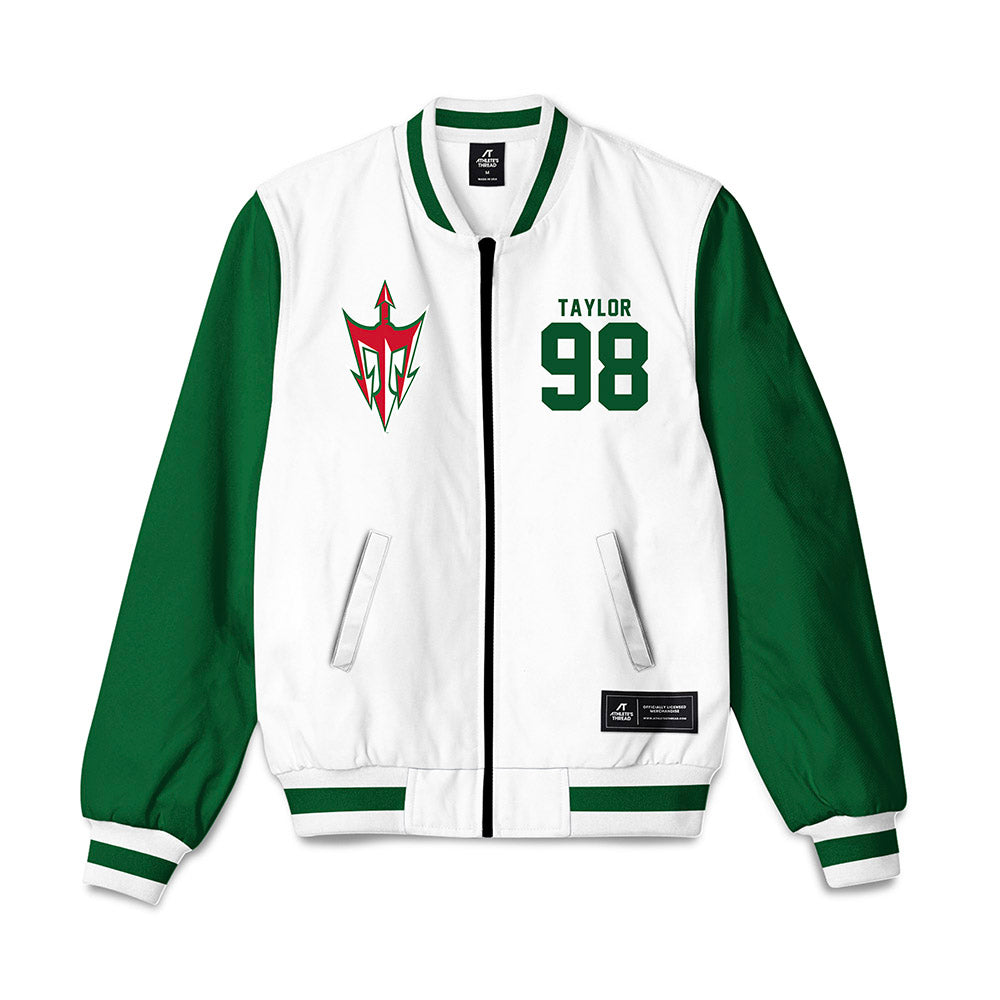 MVSU - NCAA Football : Derrick Taylor - Bomber Jacket-0