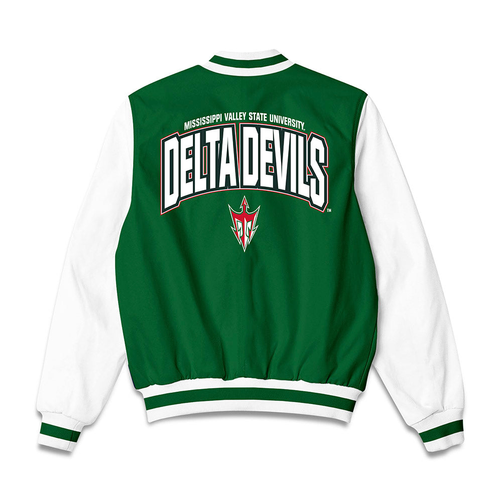 MVSU - NCAA Women's Basketball : Caiside Snapp - Bomber Jacket-1