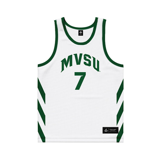 MVSU - NCAA Women's Basketball : Janiya Jones - Basketball Jersey-0
