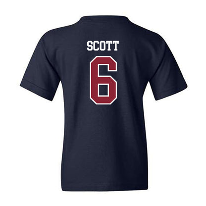SCSU - NCAA Football : Brenyen Scott - Youth T-Shirt-1