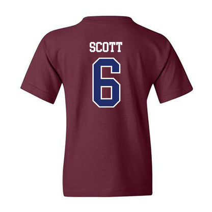 SCSU - NCAA Football : Brenyen Scott - Youth T-Shirt-1