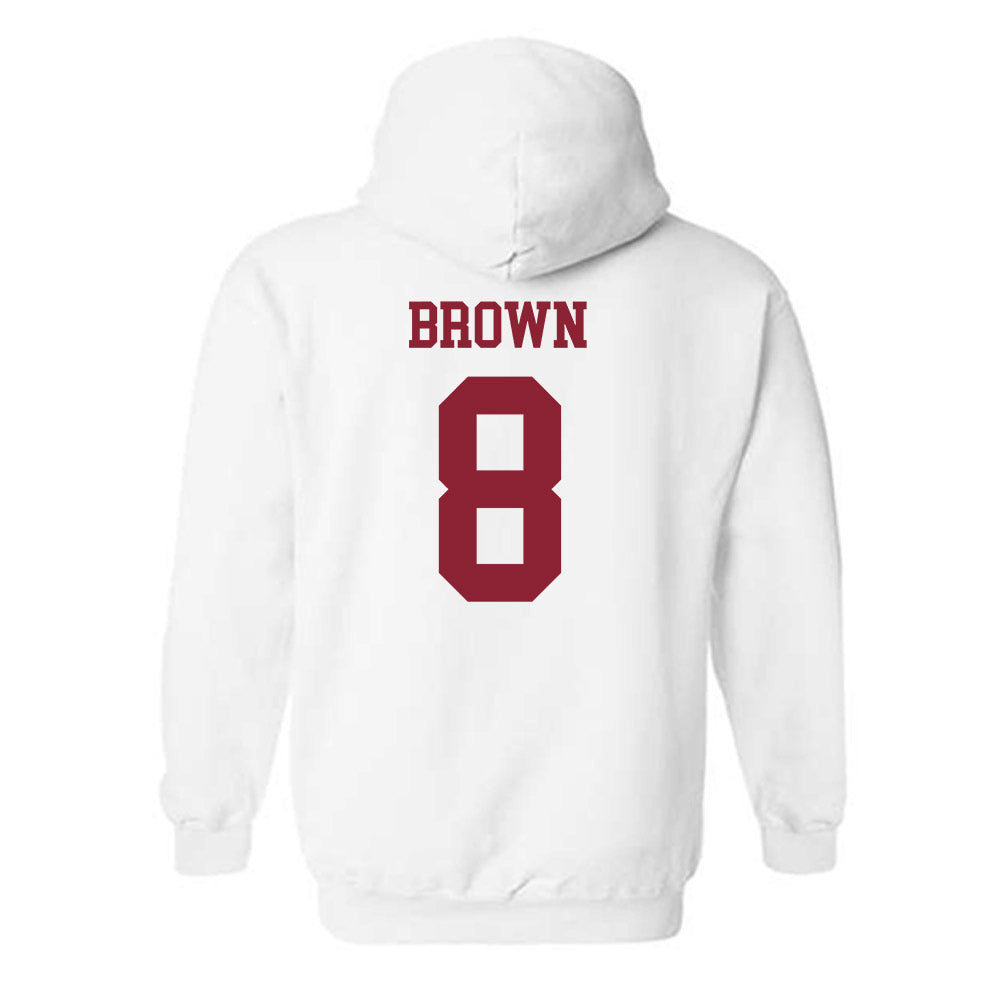 SCSU - NCAA Football : Nic Brown - Hooded Sweatshirt-1