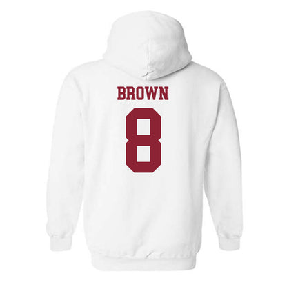 SCSU - NCAA Football : Nic Brown - Hooded Sweatshirt-1