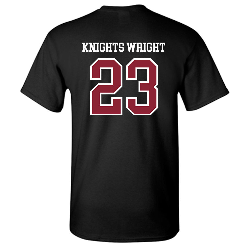 SCSU - NCAA Men's Basketball : DShay Knights Wright - T-Shirt-1
