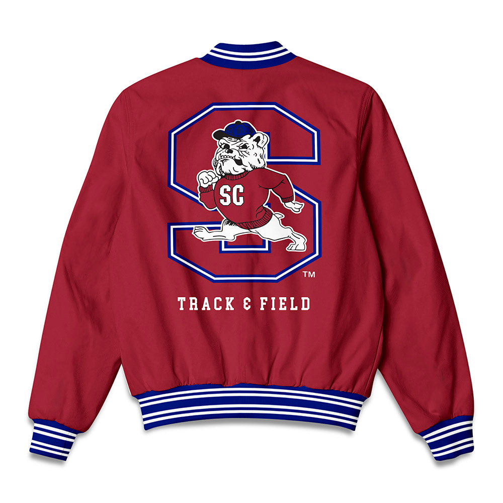 SCSU - NCAA Men's Track & Field : Zacharie Fedelus - Bomber Jacket-1