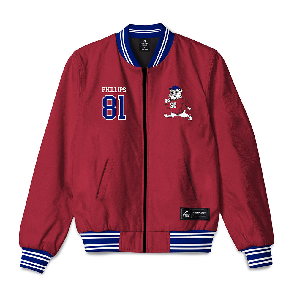 SCSU - NCAA Football : Evan Phillips - Bomber Jacket-0