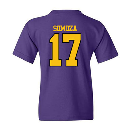 Minn. St. - NCAA Men's Ice Hockey : Ean Somoza - Classic Shersey Youth T-Shirt-1