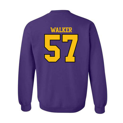 MNSU - NCAA Football : Carter Walker - Classic Shersey Crewneck Sweatshirt-1