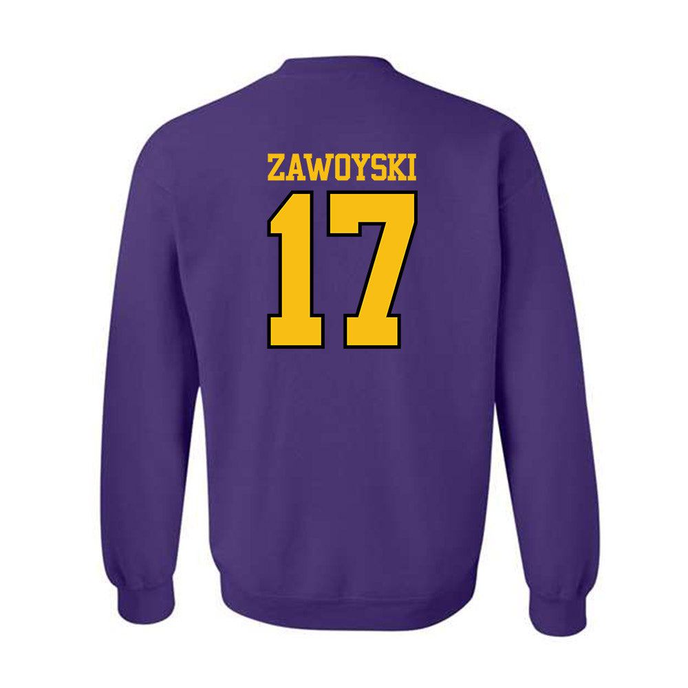 Minn. St. - NCAA Women's Ice Hockey : Lauren Zawoyski - Classic Shersey Crewneck Sweatshirt-1