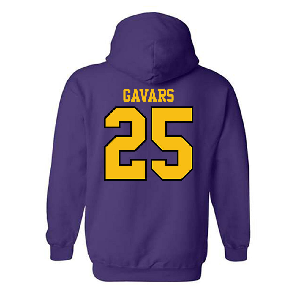Minn. St. - NCAA Men's Ice Hockey : Felikss Gavars - Classic Shersey Hooded Sweatshirt-1