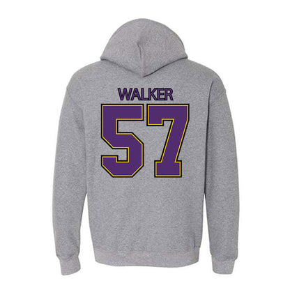 MNSU - NCAA Football : Carter Walker - Classic Shersey Hooded Sweatshirt-1