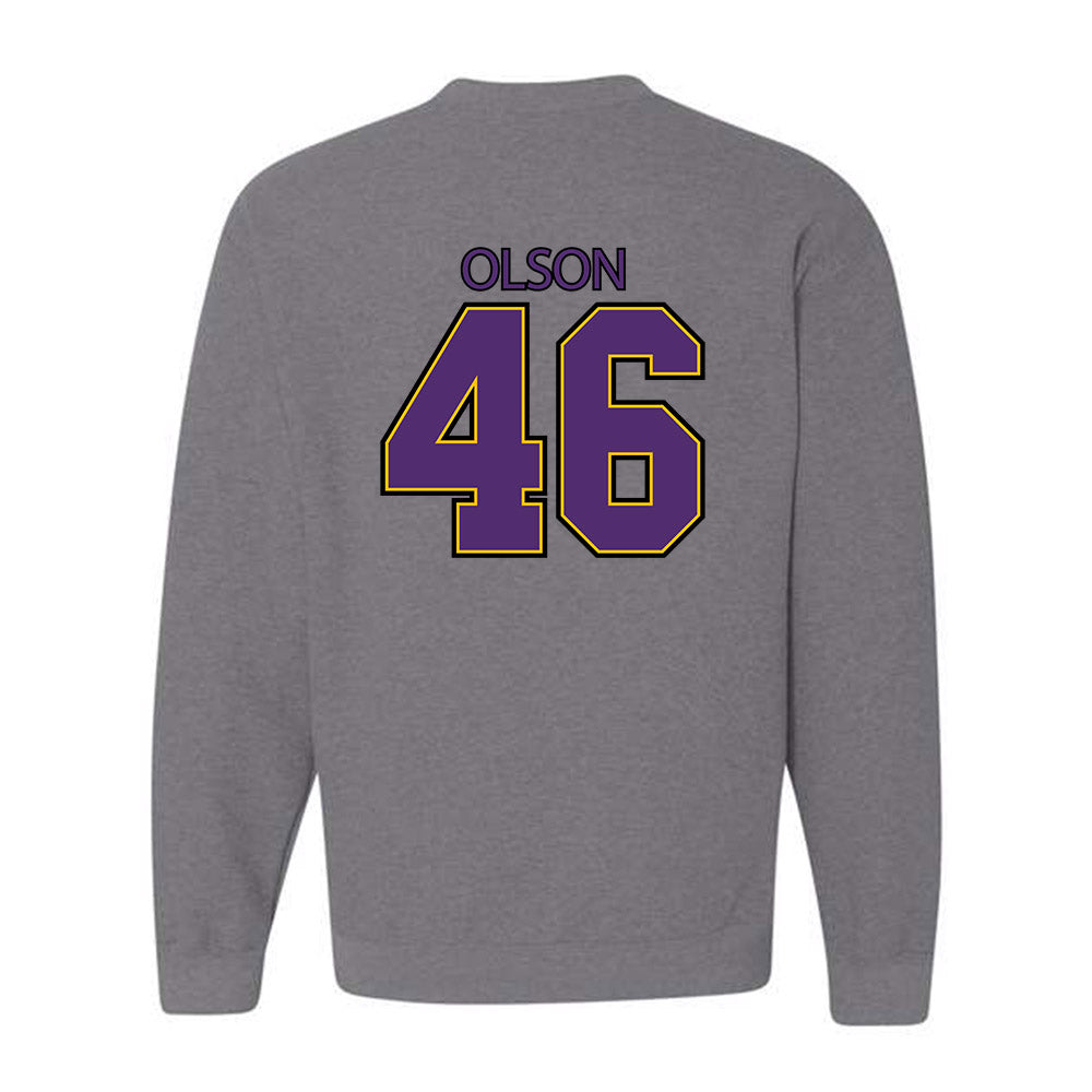 MNSU - NCAA Football : Tanner Olson - Classic Shersey Crewneck Sweatshirt-1
