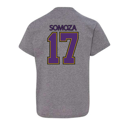 Minn. St. - NCAA Men's Ice Hockey : Ean Somoza - Classic Shersey Youth T-Shirt-1