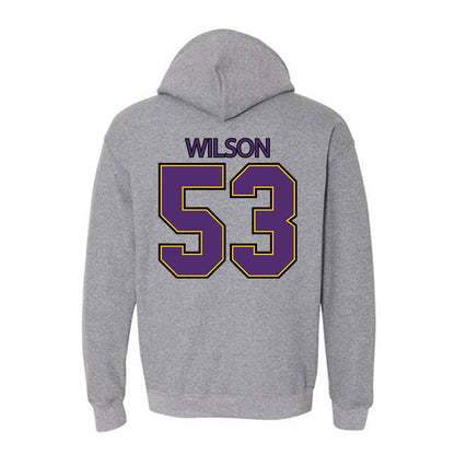 MNSU - NCAA Football : Bryan Wilson - Classic Shersey Hooded Sweatshirt-1