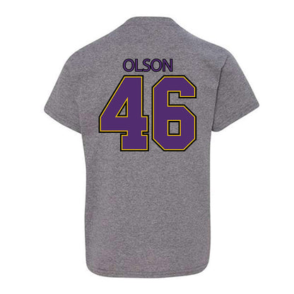 MNSU - NCAA Football : Tanner Olson - Classic Shersey Youth T-Shirt-1