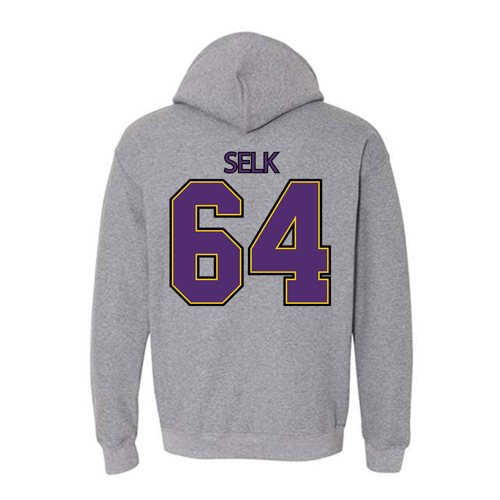 MNSU - NCAA Football : Collin Selk - Classic Shersey Hooded Sweatshirt-1