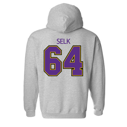 MNSU - NCAA Football : Collin Selk - Classic Shersey Hooded Sweatshirt-1