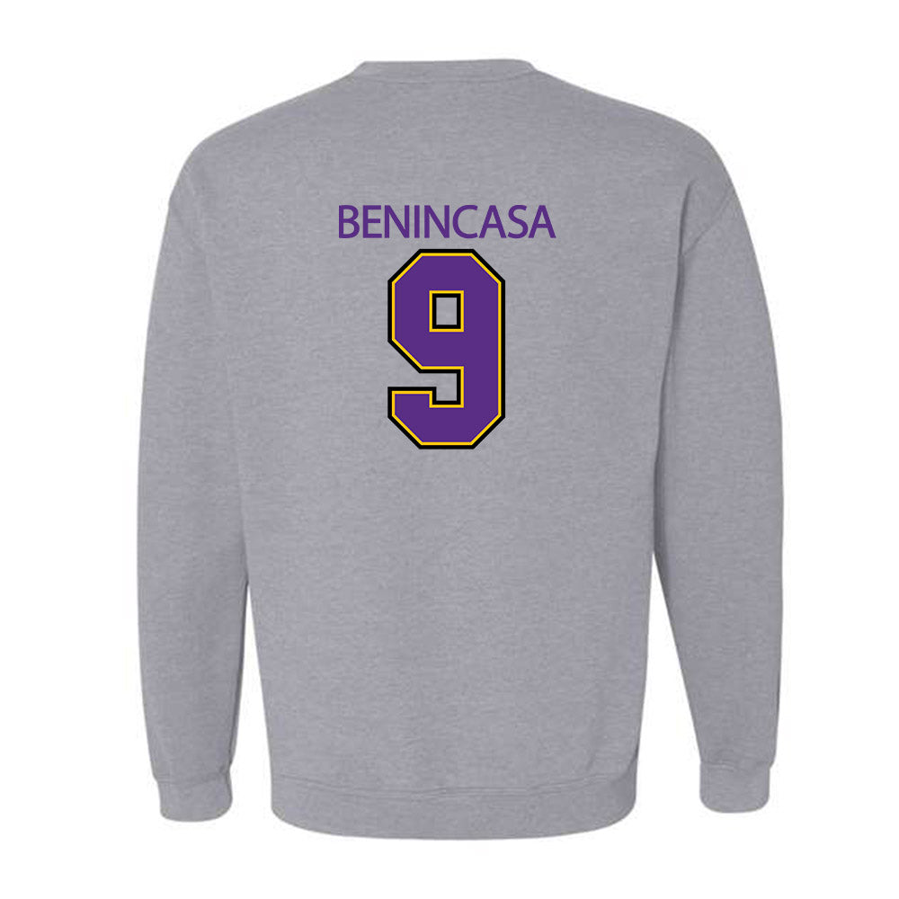 Minn. St. - NCAA Men's Ice Hockey : Luigi Benincasa - Classic Shersey Crewneck Sweatshirt-1