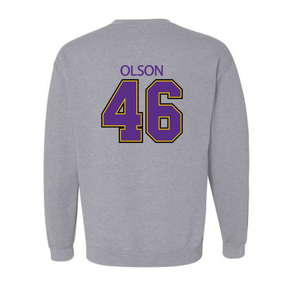 MNSU - NCAA Football : Tanner Olson - Classic Shersey Crewneck Sweatshirt-1