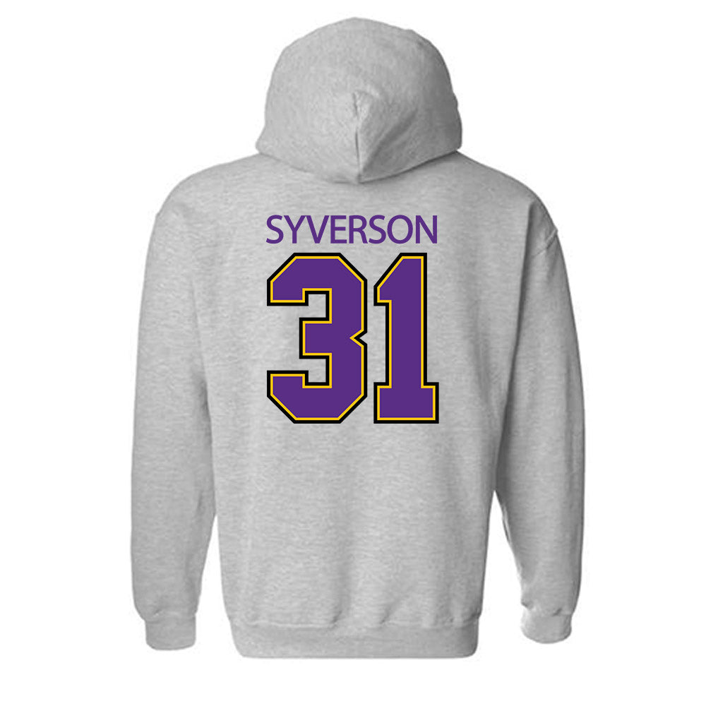 Minn. St. - NCAA Men's Ice Hockey : Matthew Syverson - Classic Shersey Hooded Sweatshirt-1