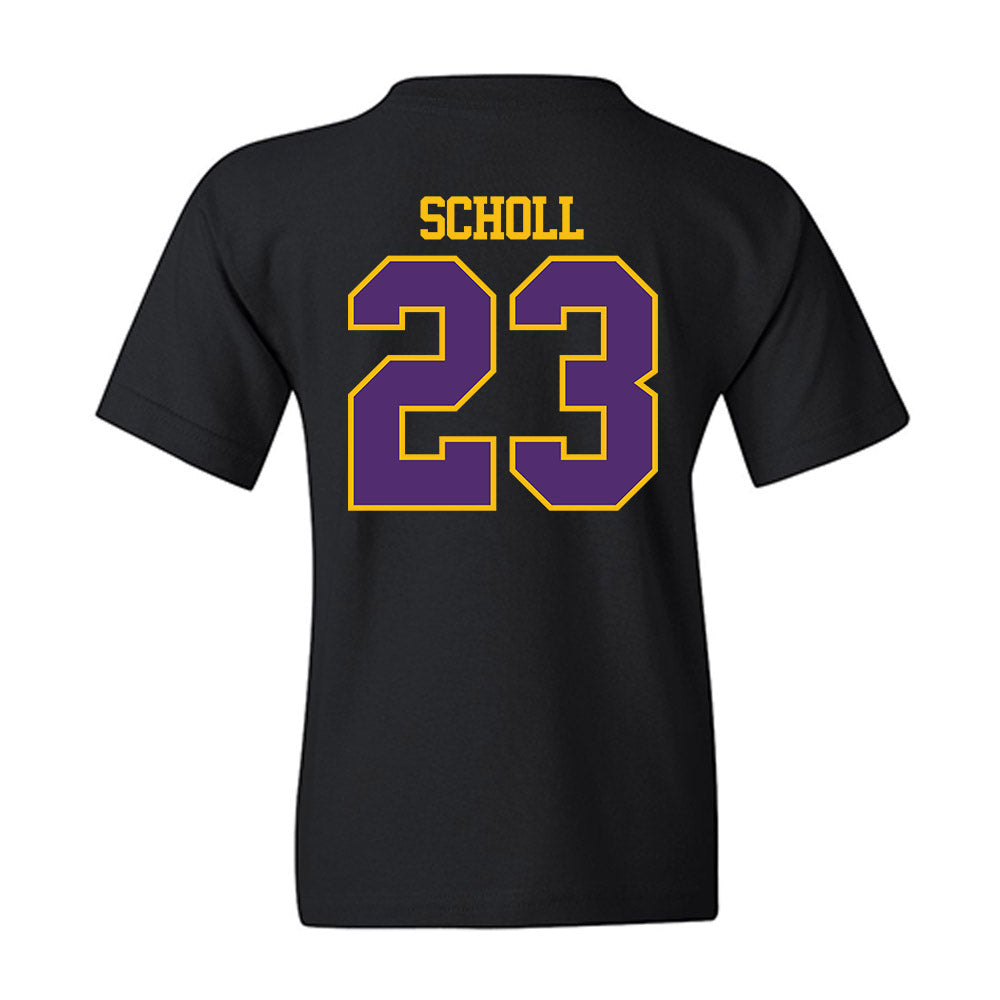 Minn. St. - NCAA Men's Ice Hockey : Sawyer Scholl - Classic Shersey Youth T-Shirt-1