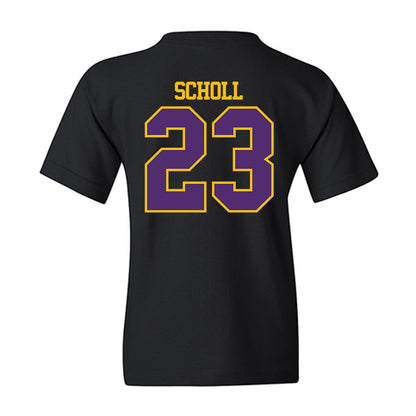 Minn. St. - NCAA Men's Ice Hockey : Sawyer Scholl - Classic Shersey Youth T-Shirt-1