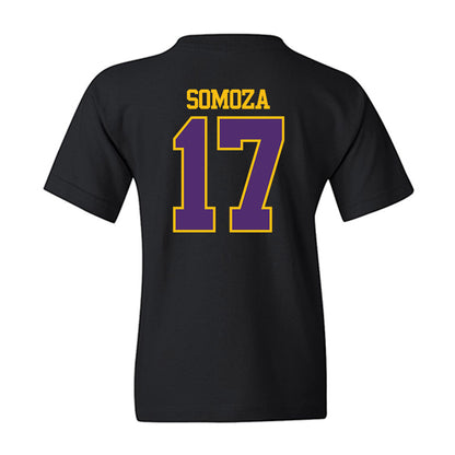Minn. St. - NCAA Men's Ice Hockey : Ean Somoza - Classic Shersey Youth T-Shirt-1