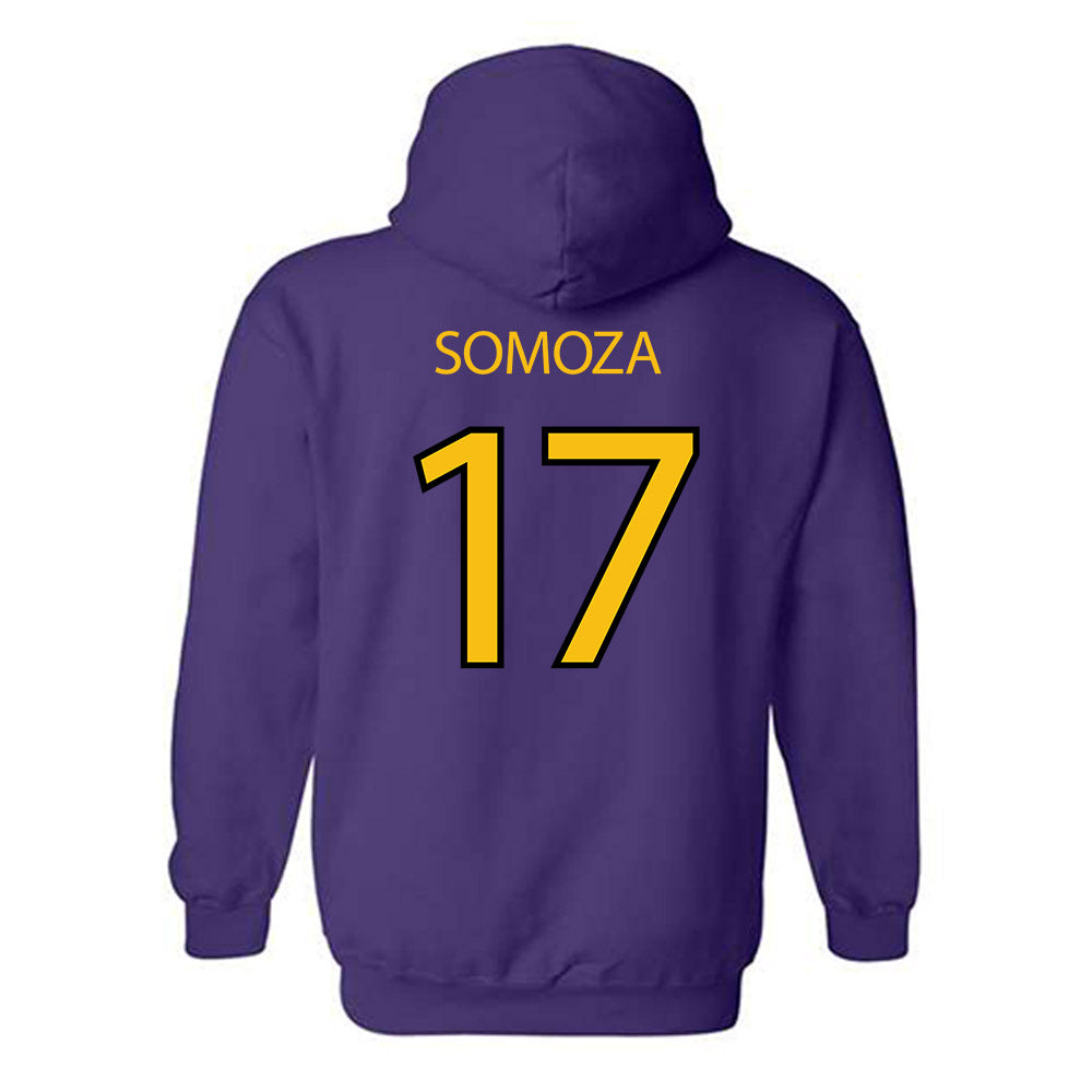 Minn. St. - NCAA Men's Ice Hockey : Ean Somoza - Classic Shersey Hooded Sweatshirt-1