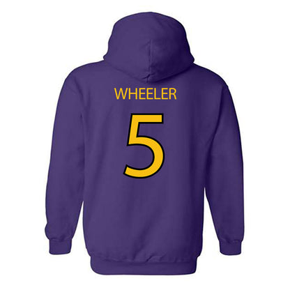 Minn. St. - NCAA Men's Ice Hockey : Mason Wheeler - Classic Shersey Hooded Sweatshirt-1