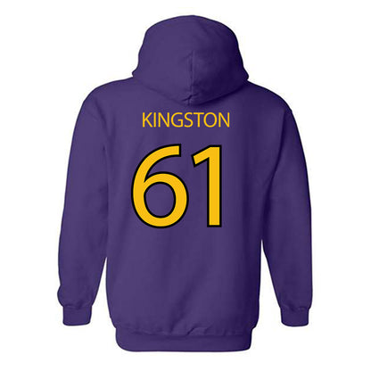MNSU - NCAA Football : Joseph Kingston - Classic Shersey Hooded Sweatshirt-1